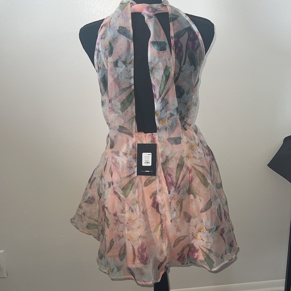 Fashion Nova Floral Mini Dress NWT - Picture 3 of 3